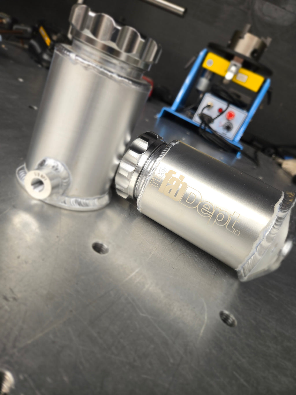 The Fab Dept. | Universal Coolant Aluminum Reservoir