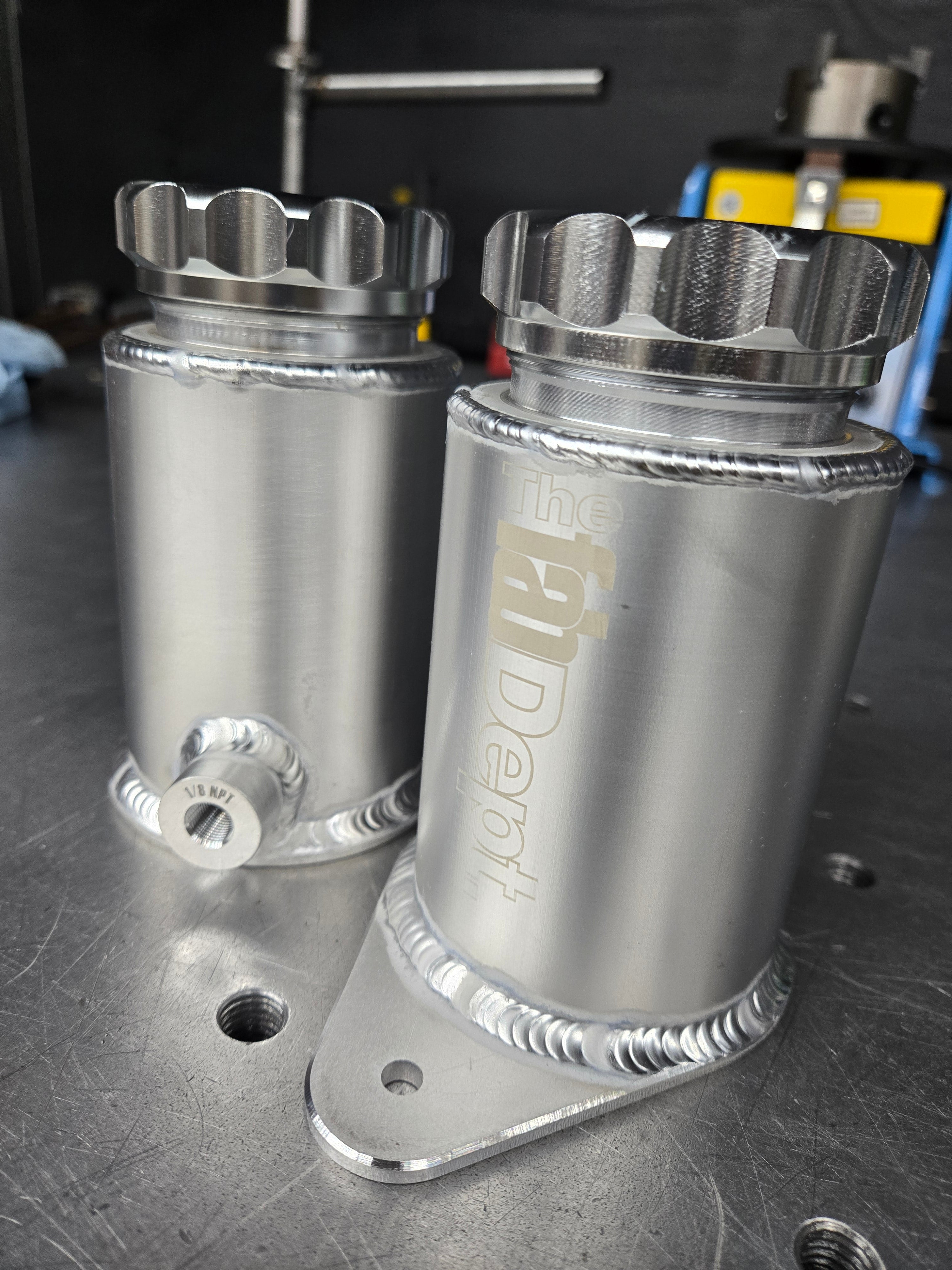 The Fab Dept. | Universal Coolant Aluminum Reservoir